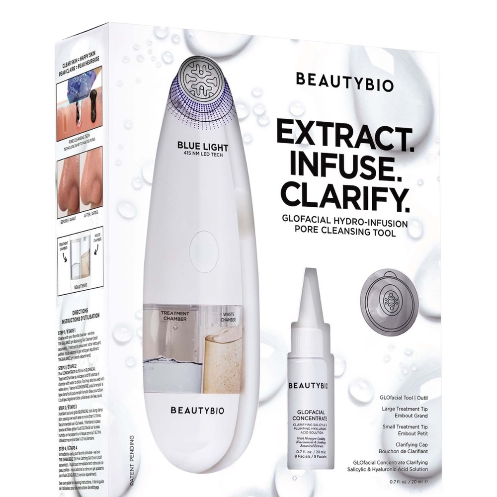 BeautyBio White Skincare Tool Set